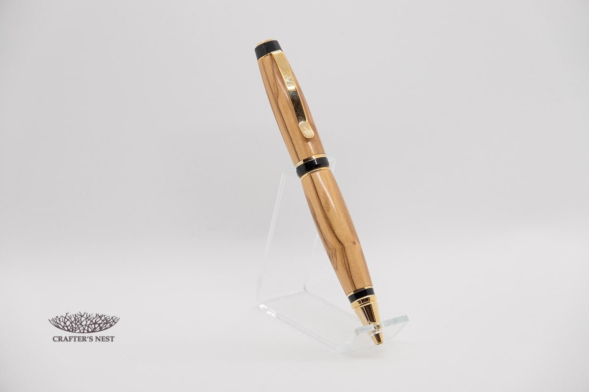Cigar Style Wood Pen #154 -Olivewood